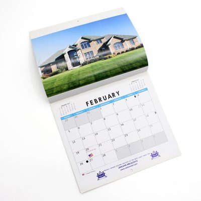 Perpetual custom big jumbo wall calendar